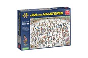 Puzzels - Jan van Haasteren Jigsaw Puzzle - Skateboarding in the Bowl 2000 pcs. Vloer - 1110100324