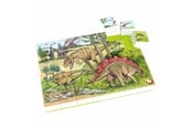 Puzzels - Hubelino Block Puzzle Dinosaur World 35 pcs. Blok - 410191