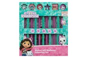 Creatief spelen - Undercover Coloring set with Erasers Gabby's Dollhouse 29 pcs. - GABY1301