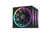 Case Fan - DeepCool FL12 3in1 (3-Pack) - Case ventilator - 120mm - Zwart met RGB-licht - 32 dBA - R-FL12-BKAPN3-G