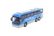 Speelgoedauto - Toi-Toys - Cars & Trucks Travel Bus Blue Friction 32cm - 20085A