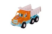 Speelgoedauto - Cavallino Toys - Cavallino Safari Torpedo Tipper Truck Orange 26.5cm - 1831SF01