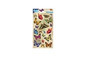 Hobby artikelen - Totum Sticker sheet Glitter - Butterflies - 100720