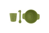 Babyspullen - Trixie Silicone Baby Eating Set - Mr. Dino - 96-435