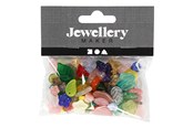 Creatief spelen - Creativ Company Glass Beads Various Leaves and Flowers 60 grams - 684260