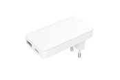 Mobiel - Adapters & Opladers - GEAR Charger 220V 1xUSB-C + 1xUSB-A PD/PPS 36W + QC 18W GaN - White - 665137