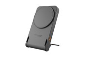 Powerbank - GP Powerbank Magnetic Safe 2-In-1 Wireless 5000mAh Powerbank - Grijs - 5000 mAh - 405206