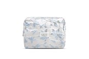 Overige persoonlijke verzorging - Karen Large toiletry bag in blue small floral quilt - 10073-861