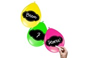 Speelgoed - Folat BV Writable Balloons Neon 6 pcs. - 63705