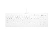 Toetsenbord - Cherry Active Key AK-C8112 - keyboard - medical - 100% full size - QWERTY - Pan Nordic - white Input Device - Toetsenbord - Noords - Wit - AK-C8112-US-W/PN