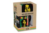 Merchandise - Pyramid - BOB MARLEY MUG & SOCK SET - UK size 3-8 / EU size 36-41 - Sokken - 52235GP87003