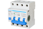 Componenten voor schakelkasten en kasten - Gacia C20A RCBO combi circuit breaker 3P+N 30mA 6kA - 20101