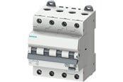 Componenten voor schakelkasten en kasten - Siemens RCBO combi circuit breaker 3P+N 30mA 6kA C20A - 20104