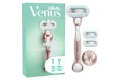 Scheerapparatuur - Gillette-Venus Pro Smooth Sensitive Handle + 3 refills + hook - 7702018609994