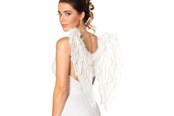 Outfits & Kostuums - Boland - Angel Wings White - 52798