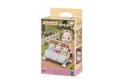 Pop, teddybeer en materiaal - Sylvanian Families Triplets Stroller - 5533