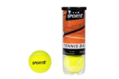 Voetbal en balspellen - SportX Tennis Balls in Tube 3 pcs. - 2001985