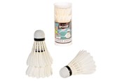 Voetbal en balspellen - SportX Shuttle Feathers White in Case 3 pcs. - 2004249