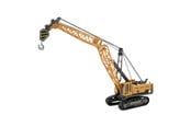 Speelgoedauto - Toi-Toys - METAL Construction vehicle - crane truck with caterpillar tracks 1:55 - 21527A