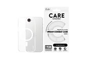 Mobiel - Covers & Cases - CARE by PanzerGlass Urban Combat Case Transparent w. White Qi Compatible iPhone 17e | 16e - CRRTPUCG29845
