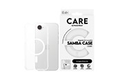 Mobiel - Covers & Cases - CARE by PanzerGlass Samba Case Transparent w. White Qi Compatible iPhone 17e | 16e - CRRFLCMG29845