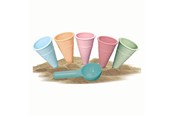 Buiten spelen - Androni Ice Cream Sand Molds with Scoop 6 pcs. - 3405-00BK