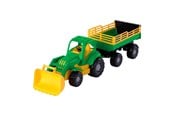 Speelgoedauto - Cavallino Toys - Classic Tractor with Tipper Trailer 66cm - 3068WD01
