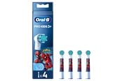 Elektrische tandenborstel - Oral-B Tandenborstelkoppen Spiderman Kids3+ - 4 pcs - 8006540805374