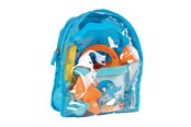 Buiten spelen - Androni Backpack with Beach Set Whale 7pcs. - 7245-FISH