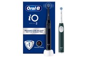 Elektrische tandenborstel - Oral-B Elektrische tandenborstel iO2 Duo Night Black / Forest Green - 8700216612418