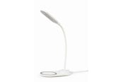 Decoratie - Gembird Desk lamp with wireless charger - White - TA-WPC10-LED-01-W