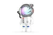 Speelgoed - MOB Stellar Light Space Astronaut Projector - STE-LHT-01