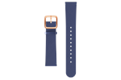 Smartwatch, Sporthorloge en Activity Tracker - Withings Leather Wristband 18mm Navy Blue & Rose Gold - 3700546704338