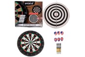 Voetbal en balspellen - SportX Dartboard Flocked with 6 Darts - 2005901