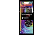 Schrijf- en tekengerei - STABILO Aquacolor - Watercolor Colored Pencil - ARTY - Set 12 Pcs. - 1612/1-20