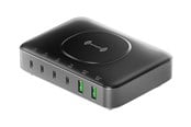 Tablet - Adapters & Opladers - 4smarts Charging Station - 7 in 1 - USB 24 pin USB-C - 100 Watt - 540571