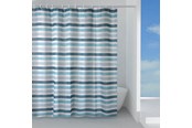 Badkamer accessoires - Gedy Striped blue shower curtain 120x200 cm - 12320
