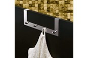 Badkamer accessoires - Gedy Coat Rack for Door - Chrome - 212313