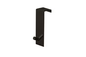 Badkamer accessoires - Gedy Single Towel Holder for Door - Black - 212514