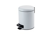 Badkamer accessoires - Gedy POTTY Pedal Bin White 3L - 250902