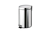 Badkamer accessoires - Gedy ARGENTA Pedal Bin - 5L Round - 270913