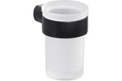 Badkamer accessoires - Gedy Piren toothbrush holder - Black - 30184