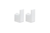 Badkamer accessoires - Gedy Piren 2 Hooks - White - 30281