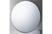 Badkamer accessoires - Gedy White round mirror - 62000