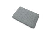 Badkamer accessoires - Gedy Mousse bath mat - Memory foam - Grey 40x60 cm - 96MS4060089