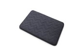 Badkamer accessoires - Gedy Mousse bath mat - Memory foam - Anthracite grey 40x60 cm - 96MS4060859