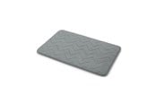Badkamer accessoires - Gedy Mousse bath mat - Memory foam - Grey 50x80 cm - 96MS5080089