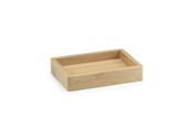 Badkamer accessoires - Gedy Bonnie Bamboo Soap Dish - BN1135