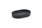 Badkamer accessoires - Gedy Sharon Soap Dish Matte Black - SH1114