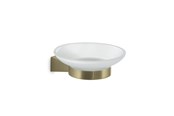 Badkamer accessoires - Gedy Tonale Soap Dish - Brushed Brass - TN1188
